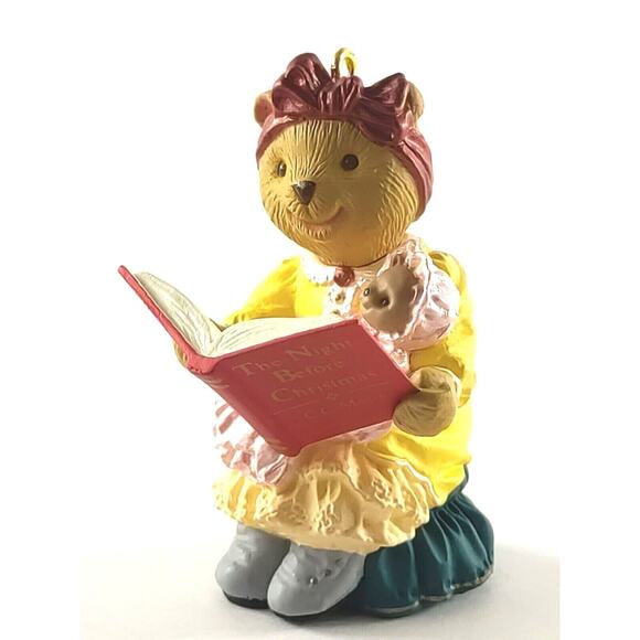 Hallmark Keepsake Ornament Bearnadette Bearinger Bear 1993 - Picture 2 of 8